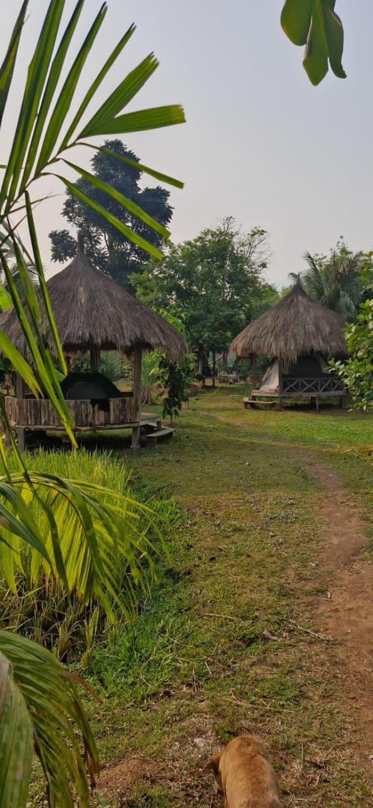 Bolaven Garden Bungalow And Tent - Tad Lo Ban Kiangtat 외부 사진