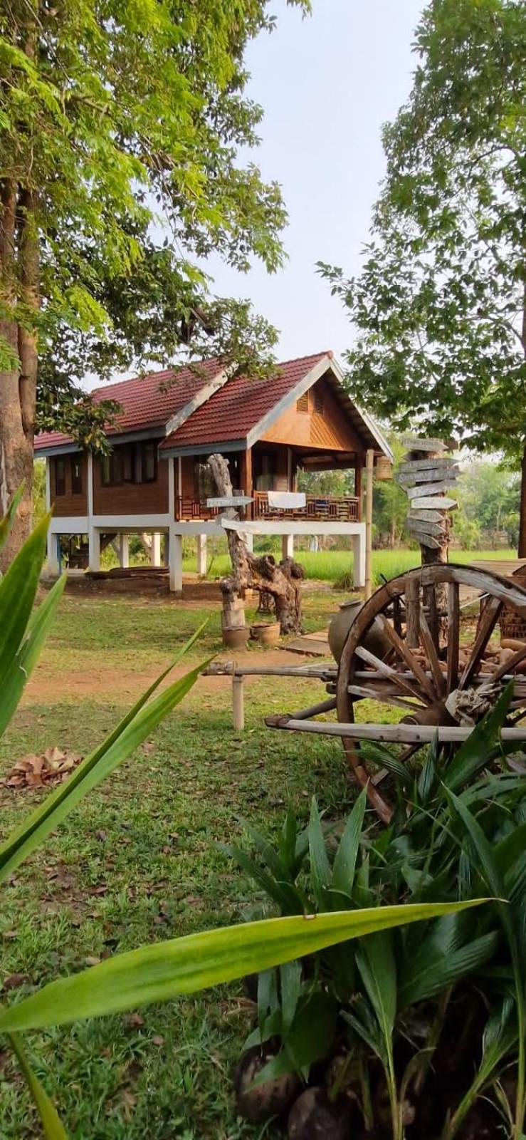 Bolaven Garden Bungalow And Tent - Tad Lo Ban Kiangtat 외부 사진