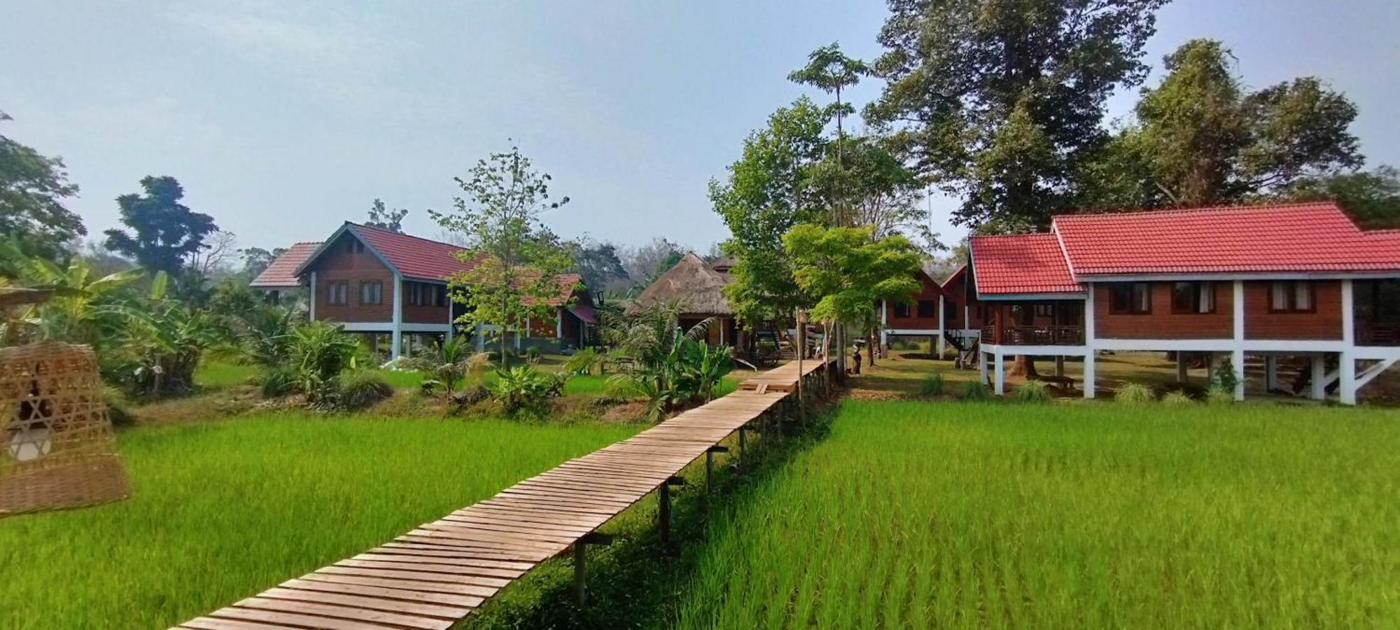 Bolaven Garden Bungalow And Tent - Tad Lo Ban Kiangtat 외부 사진