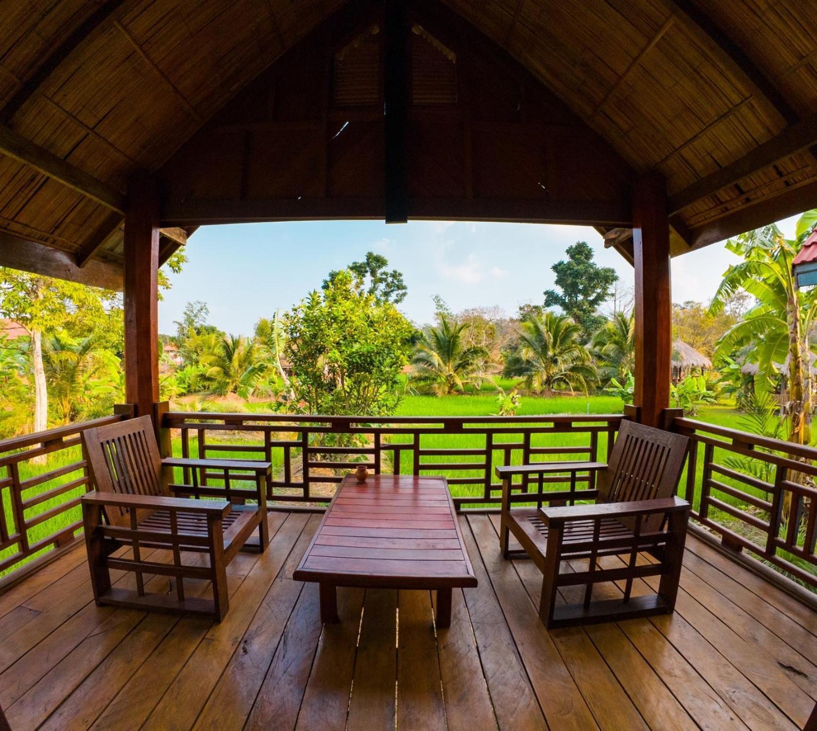 Bolaven Garden Bungalow And Tent - Tad Lo Ban Kiangtat 외부 사진