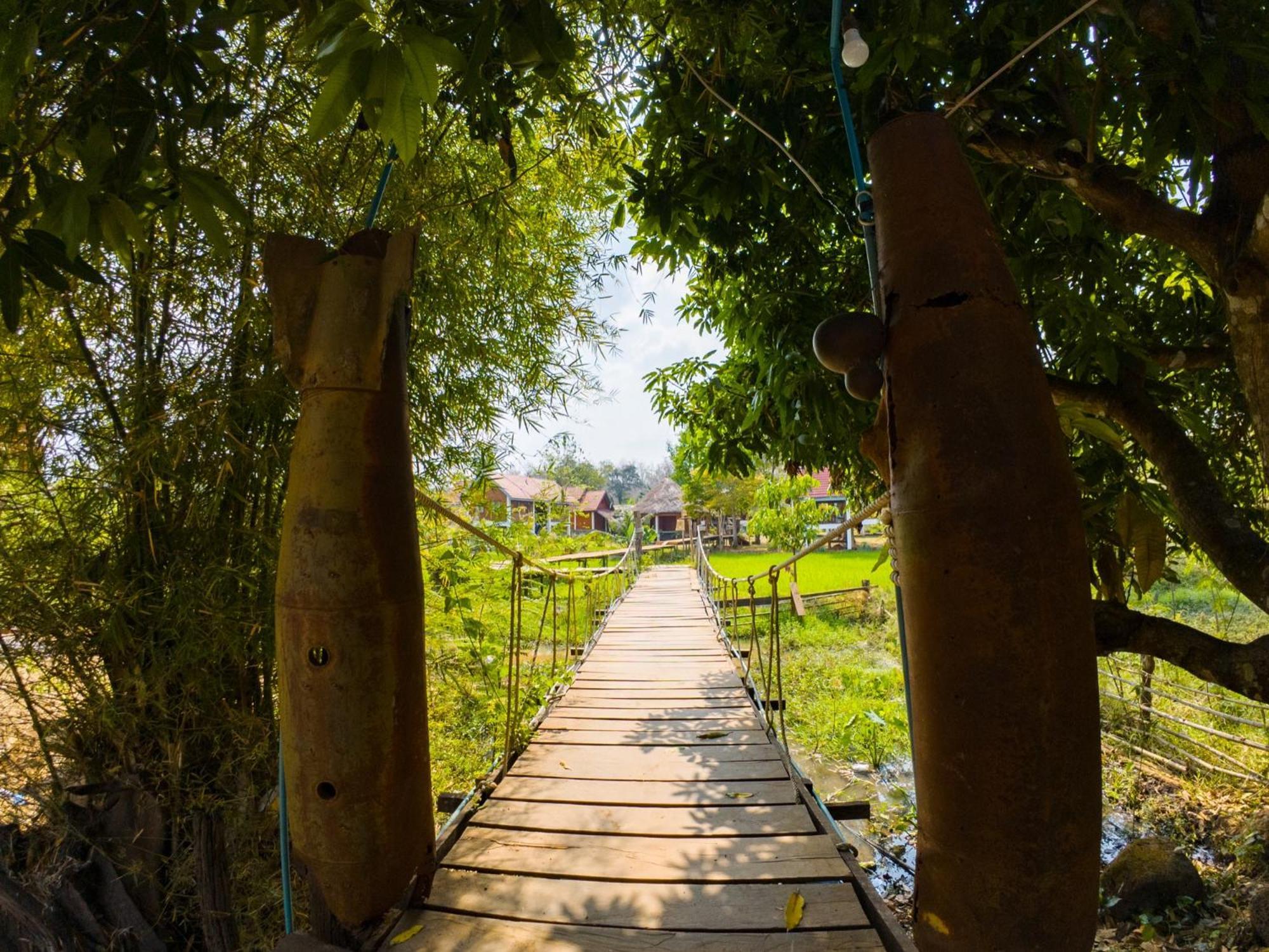 Bolaven Garden Bungalow And Tent - Tad Lo Ban Kiangtat 외부 사진